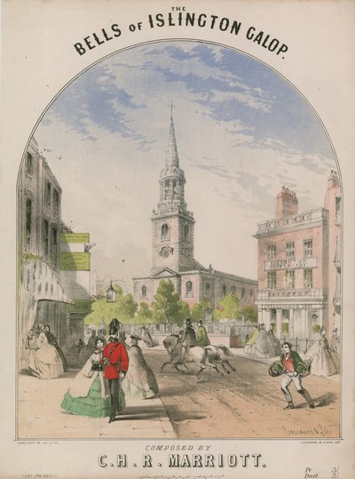 The Bells of Islington Gallop by Alfred Concanen